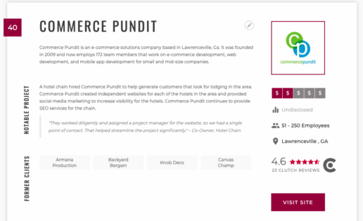 Commerce Pundit Earns Another 5-Star Review